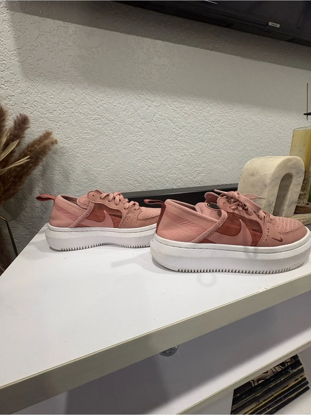 Nike Women's Rose Pink Low-Top Sneakers